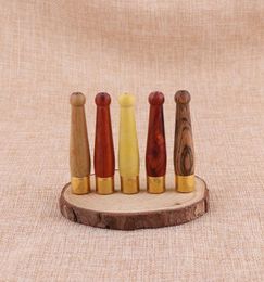 New type of resin hot selling solid wood lady cigarette holder pull rod circulating filter creative wood cigarette holder manufacturer direc