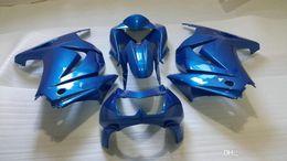 Injection Mould Fairing kit for KAWASAKI Ninja 250R 08 09 10 11 12 ZX250R EX250 2008 2012 2012 Blue Motorcycle Fairings set +7GIFTS