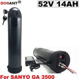 52V 14AH 1000W E-bike lithium battery for Sanyo 18650 battery pack 14 Series 52V electric bike battery +2A Charger Free Shipping