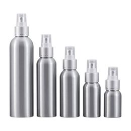 Empty Cosmetic Containers High Quality Aluminum Atomizer Perfume 30ml 50ml 100ml 120ml 150ml 250ml Toner Travel Bottle 20pcs/lot
