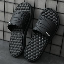 Popular 2020 Indoor Men Slippers Mens Slippers For Guests Summer Red Men Casual Shoes Brand Fashion Hotel Slippers Men