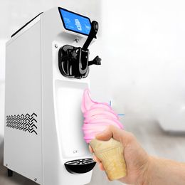 Electrical Appliances Ice Cream Maker Soft Serve Ice Cream Maker Machine Desk Top Ice Cream Machine LCD