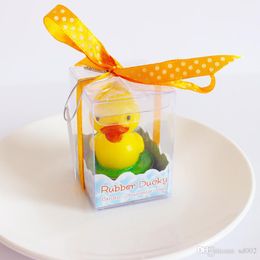 Little Yellow Duck Candle Birthday Party Baby Shower Favours Hundred Days Banquet Decorate Full Moon One Year Old Small Gift 2 6abE1