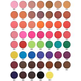 1pcs Single eyeshadow powder DIY vibrant shinning Eye Shadow round Colour 120colors for choose