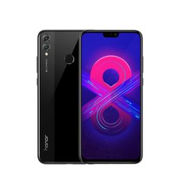 Original Huawei Honour 8X 4G LTE Cell Phone 6GB RAM 128GB ROM Kirin 710 Octa Core Android 6.5" Full Screen 20.0MP AI Fingerprint ID Face 3750mAh Smart Mobile Phone