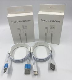 OEM Micro USB Charger Cable Type C High Quality 1M 3Ft Sync Data Cable for Samsung S22 S21 S10 Note 10 High Speed Charging + Retail Box