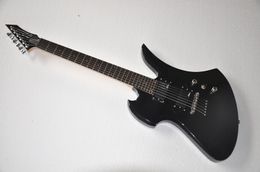 Hot ssale! Bcr original Black Body Electric Guitar with Chrome Hardware and Rosewood Fingerboard,In stock, can ship immediately