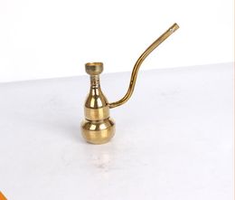 Spot Supply Wholesale of Full Copper Hulu Type Water Pipe, Water Filtration Tobacco Bottle and Tobacco Fittings