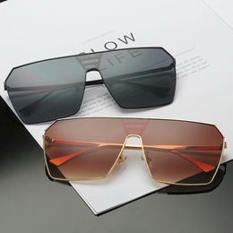 Popular Designer Sunglasses for Men Women Europe/ USA Hot Big Frame Retro Glasses Goggles 6 Colours Marine Film Sunglasses Quality