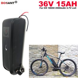 New Arriver 36V 15Ah electric bicycle lithium battery 18650 36V 500W with 5V USB +2A Charger E-bike battery 36V Free Shipping