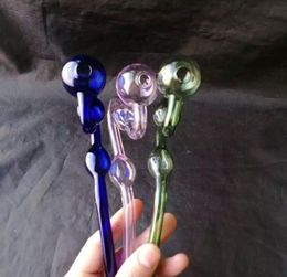 Snake-shaped pots glass bongs accessories   , Colorful Pipe Smoking Curved Glass Pipes Oil Burner Pipes Water Pipes Dab Rig Glass Bongs Pipe