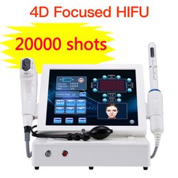 2 In 1 Vaginal Tightening 4D Hifu 20000 Shots 12 Lines Skin Lifting Wrinkle Removal Therapy Facial Beauty Machine 3D