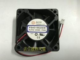 AAVID THERMALLOY PSAD16025BM DC12V 0.27A S9 two-wire converter fan