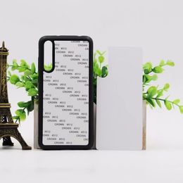 2D Sublimation Silicon Case For Huawei P50/P40 PRO PLUS/ P30 LITE/P20 PRO/P10 LITE/P-Mart TPU+PC Rubber soft Blank Heat transfer Phone Cover