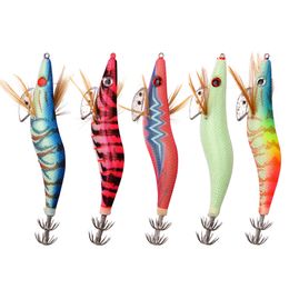 12 Pcs 6 Color 5.8cm//1.2g Soft Bionic Shrimp Worm Bait Classic Fishing Lures Hot