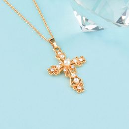 Baroque 15-16 mm Blanc Perle des mers du Sud Pendentif Accessoires 14k beau collier