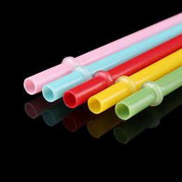 Rainbow Color Plastic Drinking Straws Drinking Straw Cocktail Wine Accessories Birthday Bar Party Supplies 560pcs