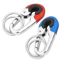 Car Keychain Creative Key Holder Keyring Men's Fashion Key Chain Birthday Gift Metal Key Ring Car-styling Auto Accessories