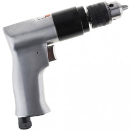 Freeshipping 3/8 Inch 1800 Rpm High-Speed Cordless Pistol Type Pneumatic Drill Reversible Air Drill Tools For Hole Drilling