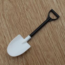Ice Cream Spoon Mini Shovel Plastic Spoon Cake Construction Beach Garden Party Disposable Stacks Popsicle Tools SN3002