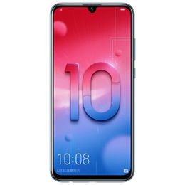 Original Huawei Honour 10 Lite 4G LTE Cell Phone 6GB RAM 64GB ROM Kirin 710 Octa Core Android 6.21" Full Screen 24.0MP AI Fingerprint ID 3400mAh Smart Mobile Phone