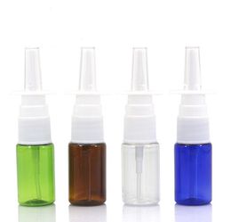 10ml Empty Plastic Nasal Spray Pumps bottle, 10cc Nasal Atomizers ,1/3oz Oral Spray Applicators SN471