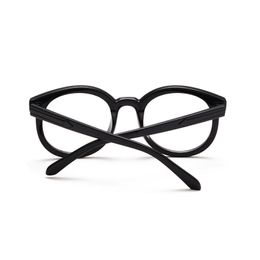 Wholesale-New Vintage Round Clear Glasses Women Transparent Lens Glasses Ladies Optical Eyeglasses Frame Men Unisex Gift