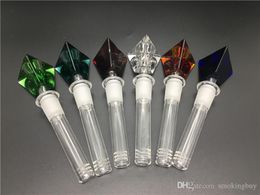 6 Color Thick Pyrex Glass Bowl 14mm 18mm Herb Tobacco Glass Bowls Glass Downstem Bowl Smoking Pipe For Dab Rig Bong Kit