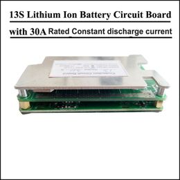 Freeshipping 13S 48V (54.6V) lithium ion battery BMS with 30A continuous discharge current suitable for 48V e bike li-ion battery