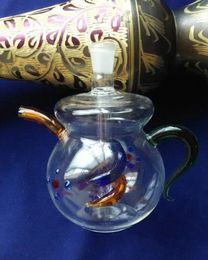 Colour teapot hovering hoses glass bongs accessories   , Glass Smoking Pipes Colourful mini multi-colors Hand Pipes Best Spoon glas