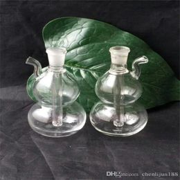 Gourd glass hookah pot   , Glass Water Pipe Smoking Pipes Percolator Glass Bongs Oil Burner Water Pipes Oil Rigs Smoking