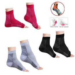 Ankle Support Foot Angel Anti Fatigue Compression Foot Sleeve Running Cycle Basketball Sports Socks Men Ankle Brace Socks