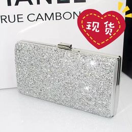 silver bridesmaid bag