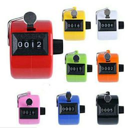 Counter 4 Digit Number Counters Plastic Shell Hand held Finger Display Manual Counting Tally Clicker Timer Golf Points SN2241