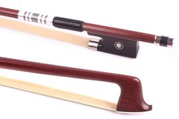 4//4 Full Size Advanced Bass Bow Brasilien Holz Schwarz Schachtelhalm German