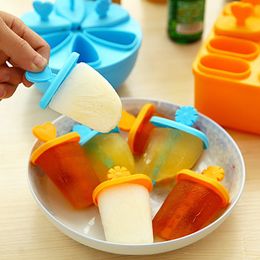 DIHE Frozen Square Plastic Ice Cream Tool Popsicle Maker Kitchen DIY Mould