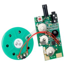 Sound Module, Light Activated 120 Seconds Voice Sound Recorder Module for Postcard, Wedding Invitation Card, DIY Gifts.