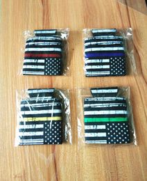 400pcs Creative Neoprene Can Cooler Sleeve for Beer Cola Can Holder American flag Pattern Beer Soda Water Can Cover