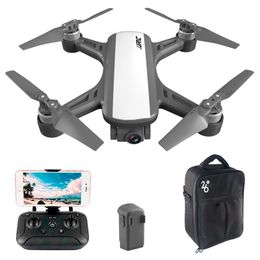 JJRC X9P Heron 4K Version 5G WIFI 1KM FPV GPS RC Drone With 2-Axis Gimbal 50X Digital Zoom Optical Flow Positioning RTF - White Two Batterie