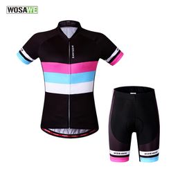 WOSAWE Women Roupa Ciclismo Cycling Jerseys/ Bicycle Cycling Clothing/Quick-Dry Bike Sports Wear Sports Suit