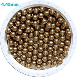 4.45mm Brass (H62) Solid Bearing Balls For Industrial Pumps and Kinds of Valves, For Automotive, Electronic and Petrochemical Industry.