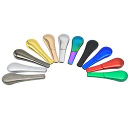 Newest Colourful Metal Mini Smoking Philtre Magnet Cover Handpipe Portable Innovative Design Removable Dry Herb Tobacco Tool High Quality DHL