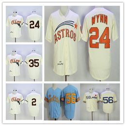 Men Retro 1964 Houston Colts Nellie Fox Jimmy Wynn Joe Morgan Jersey Ed Cream Blue 1969 Seattle Pilots Jim Bouton Retired Shirt Cheap