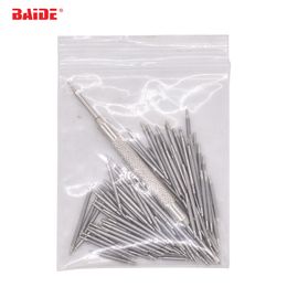 108pcs 8-25mm Stainless Steel Watch Band Strap Spring Bar Link Pins Remover Tool Wholesale 100set