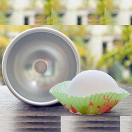 Durable 3D Aluminum Alloy Sphere Bath Bomb Cake Mold Pan Tin Baking Pastry Bakeware Decorating Mould