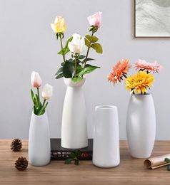 Nordic simple modern creative vase decoration dry flower fresh table decoration living room home decoration ornaments