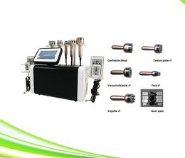 6 in 1 vacuum butt lifting machine weight loss slimming vacuum therapy machine skin tightening rf cavitation