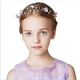 Children's Headwear New European and American Handicraft Jewelry Bridesmaid's Hair Jewelry