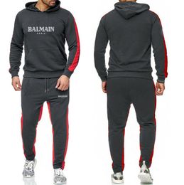 Balmain/Tracksuit For Men Set New Jacket Mens Tracksuit Hoodie Spring Autumn Clothes Hoodies+Pants From $35.54 | DHgate.Com