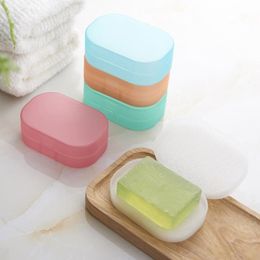 Portable Travel Airtight Soap Box Durable Waterproof Handmade Soap Dish Holder For Bathroom Shower Tool F2420